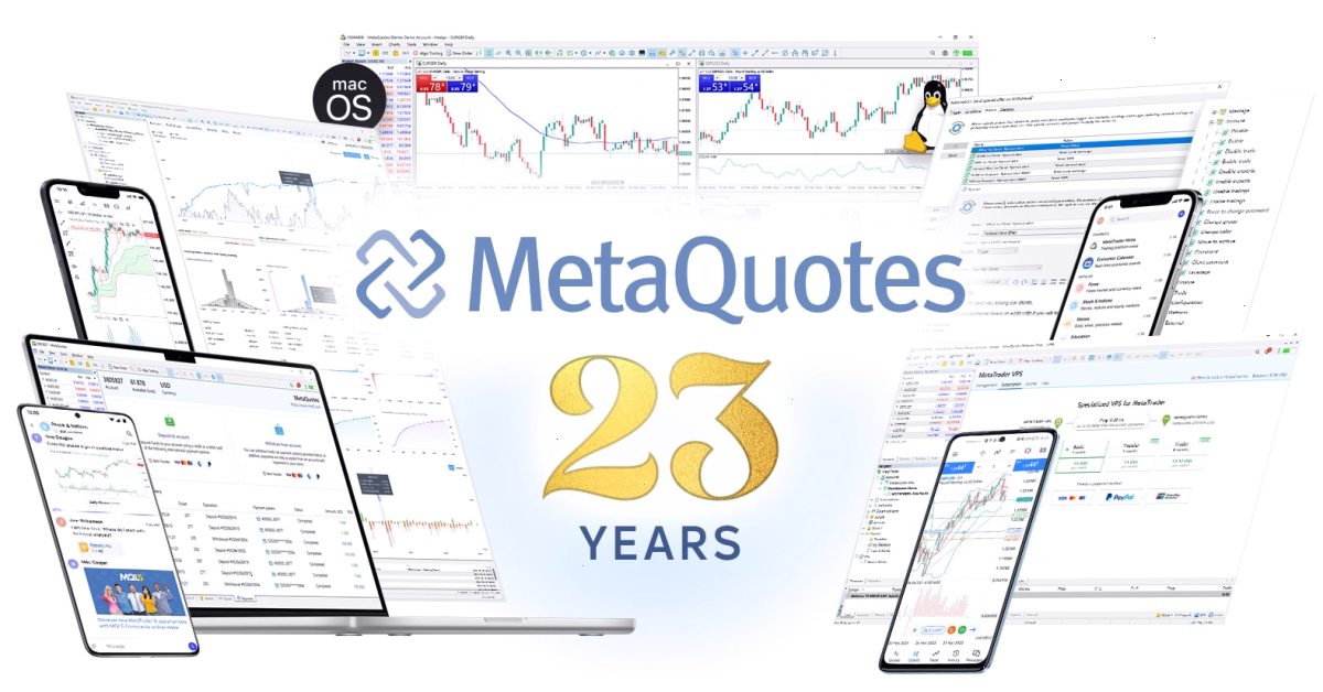 MetaQuotes成立23周年!